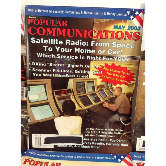 Popular Communications Magazine 2003 Lot of 6 Satellite Radio War Korea Hobby - Picture 5 of 9